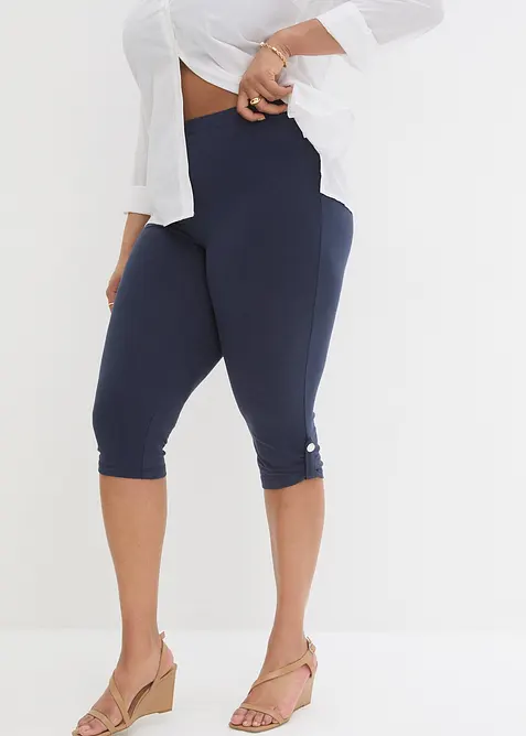 Capri legging van biologisch katoen, bonprix