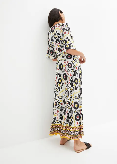 Jersey jurk met striklint, bonprix