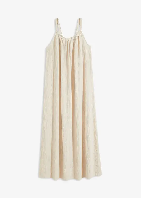 Wijde jersey jurk in midilengte, bonprix