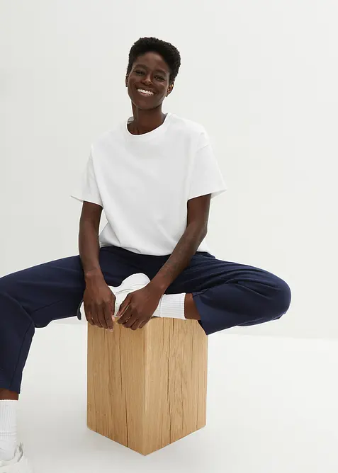 Oversized shirt van biologisch katoen, bonprix