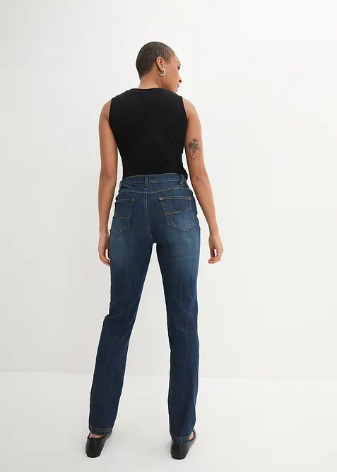 Skinny jeans met comfortband, mid waist, bonprix