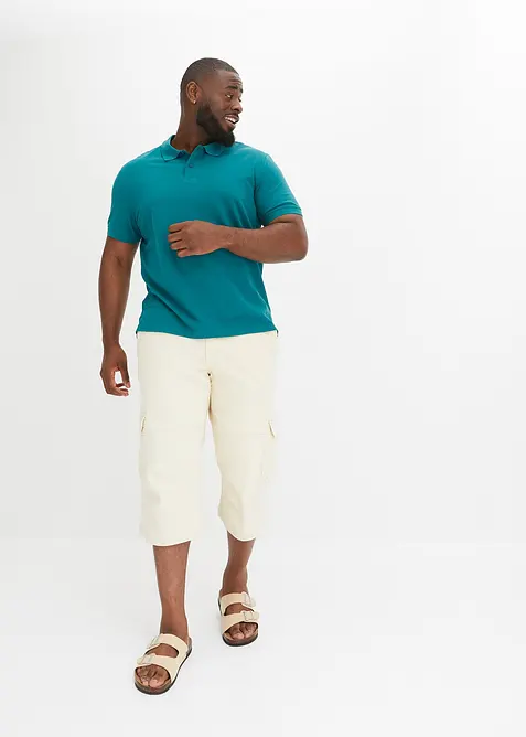 Piqué poloshirt van biologisch katoen, bonprix