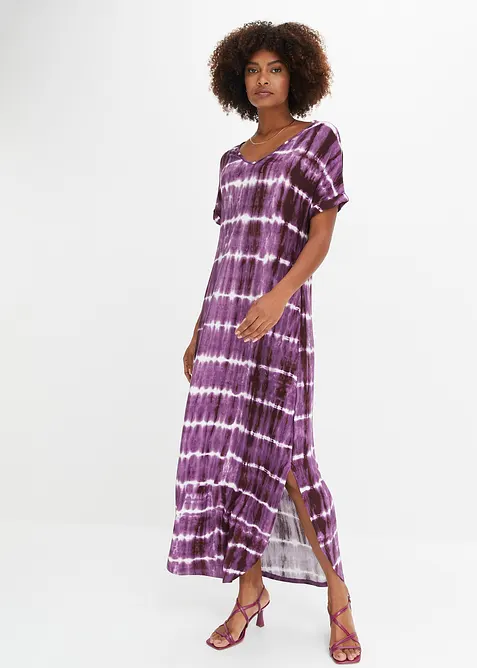 Maxi jurk van soepele viscose, bonprix