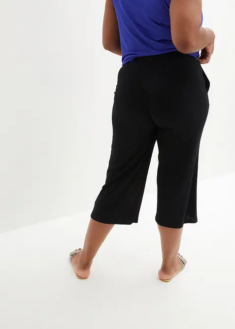 Jersey culotte met comfortabele tailleband, bonprix