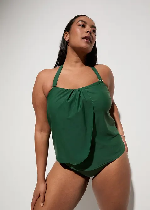 Tankini met afneembare schouderbandjes (2-dlg. set), bonprix