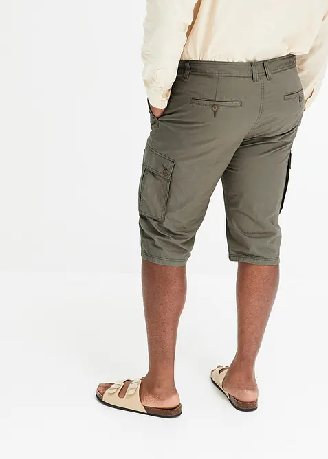 Cargo bermuda van katoen, regular fit, bonprix