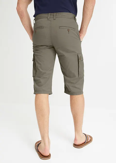 Cargo bermuda van katoen, regular fit, bonprix