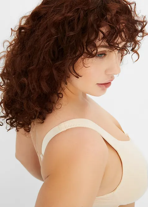 Minimizer T-shirt bh zonder beugels met biologisch katoen (set van 2), bonprix