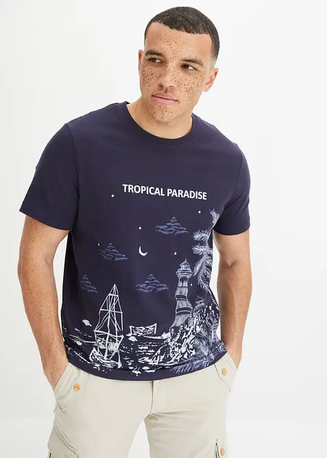 T-shirt van puur katoen, bonprix