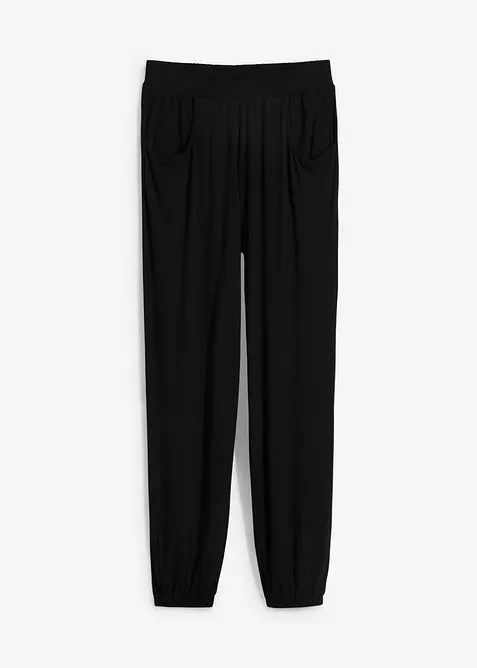 Lichte jersey broek met comfortband, bonprix