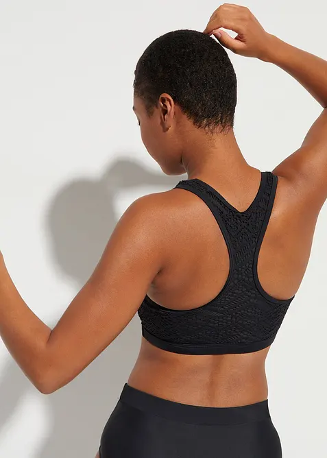 Bralette bikinitop van kant, bonprix