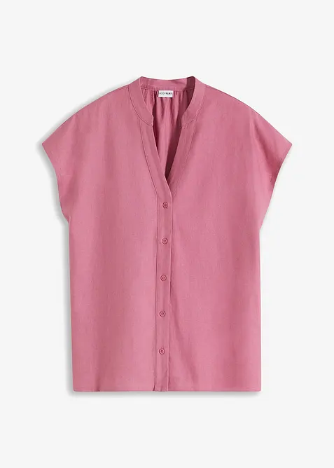 Linnen blouse in een luchtige linnenmix, bonprix
