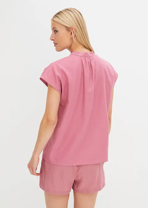 Linnen blouse in een luchtige linnenmix, bonprix