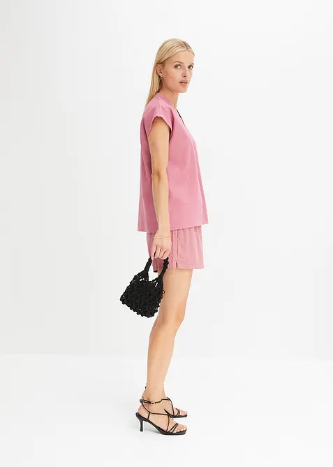 Linnen blouse in een luchtige linnenmix, bonprix