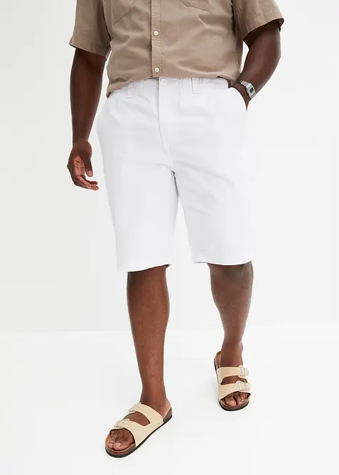 Chino bermuda van puur katoen, regular fit, bonprix