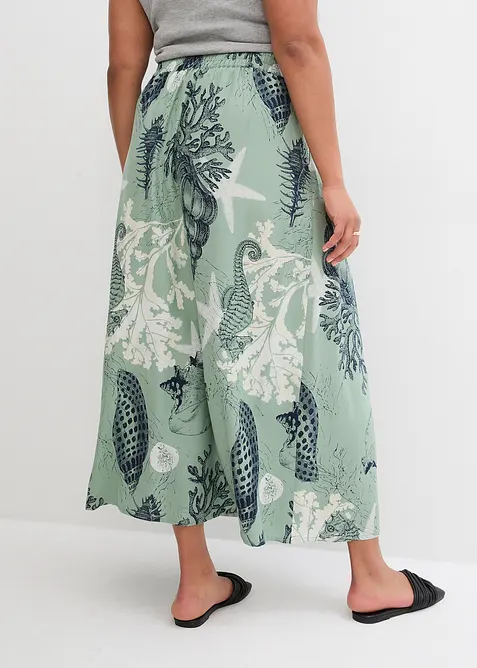 Maxi rok van soepele viscose, bonprix