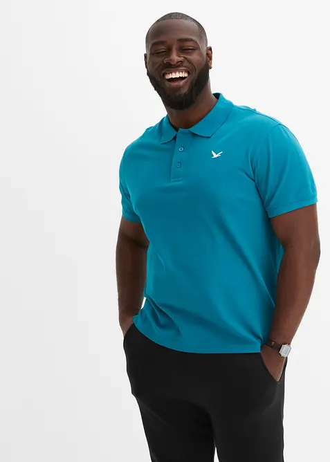 Poloshirt (set van 2) van puur katoen, bonprix