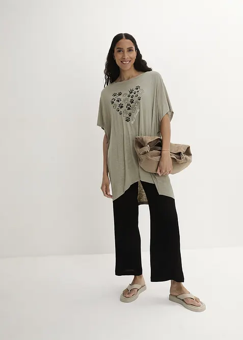 T-shirt van soepele viscose, bonprix