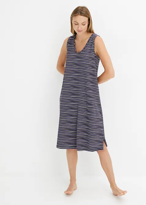 Nachthemd (set van 2) van biologisch katoen, bonprix