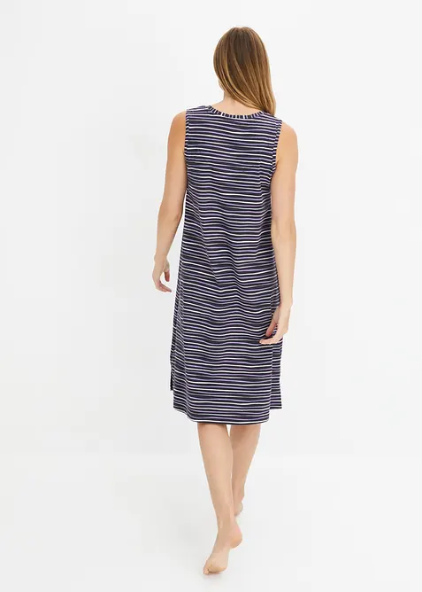 Nachthemd (set van 2) van biologisch katoen, bonprix