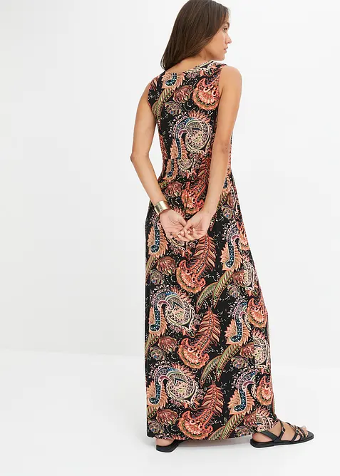 Maxi jurk van een zachte viscosemix, bonprix