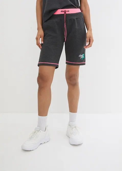 Sweat short van katoenmix, bonprix