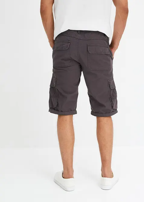Cargo bermuda van katoen, regular fit, bonprix