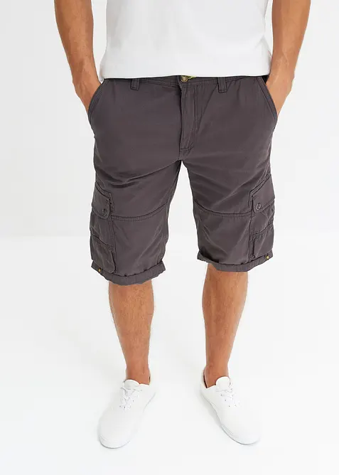 Cargo bermuda van katoen, regular fit, bonprix