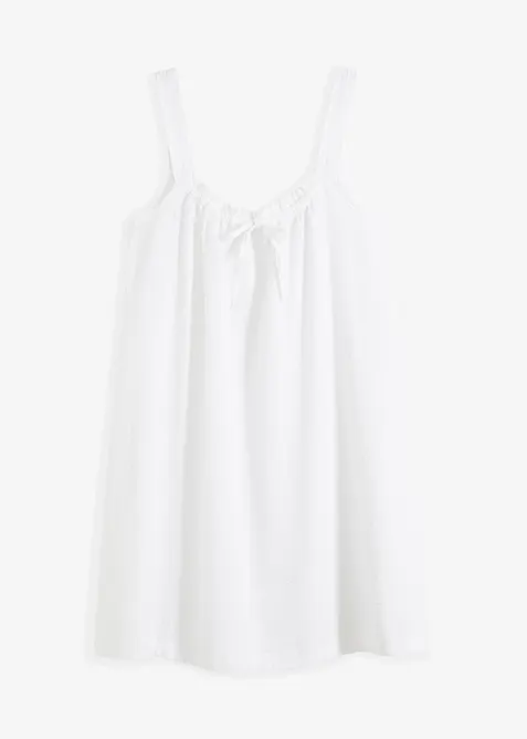 Licht oversized nachthemd van seersucker, bonprix