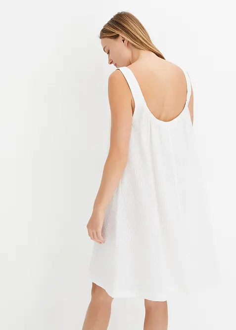 Licht oversized nachthemd van seersucker, bonprix