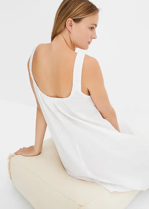 Licht oversized nachthemd van seersucker, bonprix