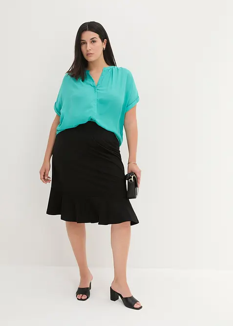 Tuniekblouse van georgette, bonprix