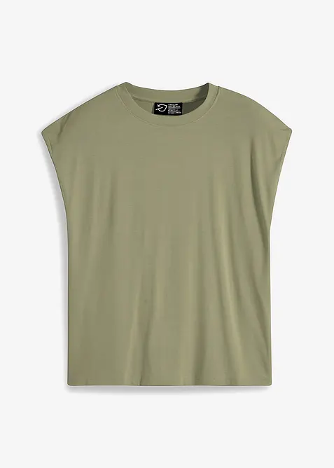 T-shirt in een zachte viscosemix, bonprix