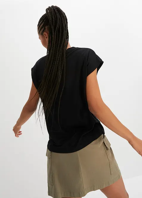 T-shirt in een zachte viscosemix, bonprix