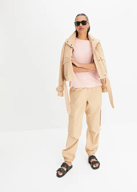 T-shirt in een zachte viscosemix, bonprix