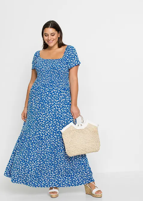 Gedessineerde maxi jurk, bonprix