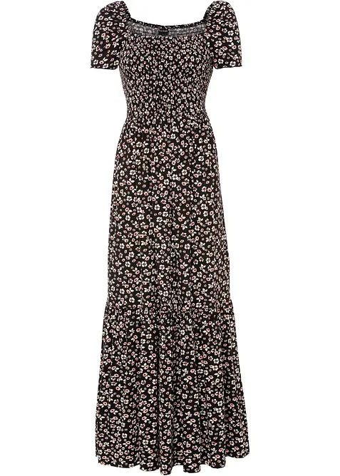 Maxi jurk van een viscosemix, bonprix