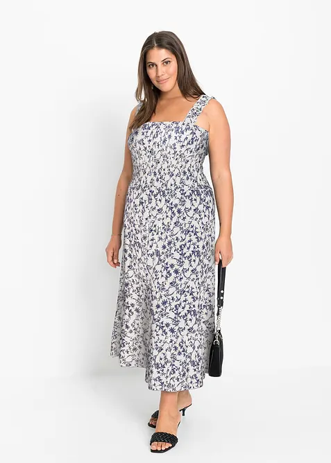 Midi jurk van viscose, bonprix