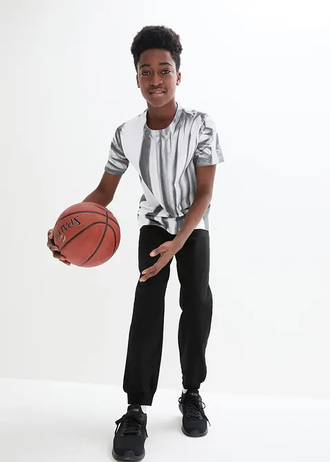 Sweatpants van katoen (set van 2), bonprix