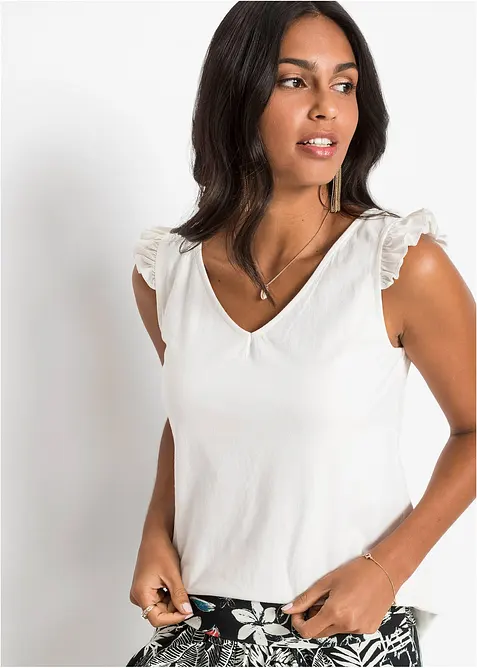 Top van biologisch katoen, bonprix