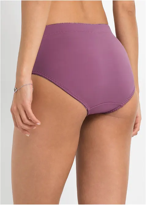 Corrigerende slip met borduursel (set van 2), bonprix