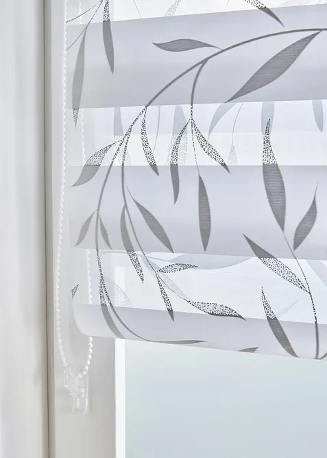 Duo rolgordijn met glanzende print, bonprix