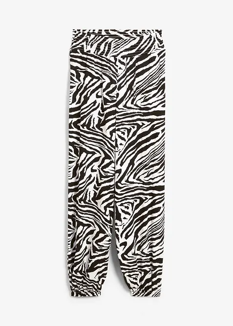 Palazzo broek van soepele viscose, bonprix