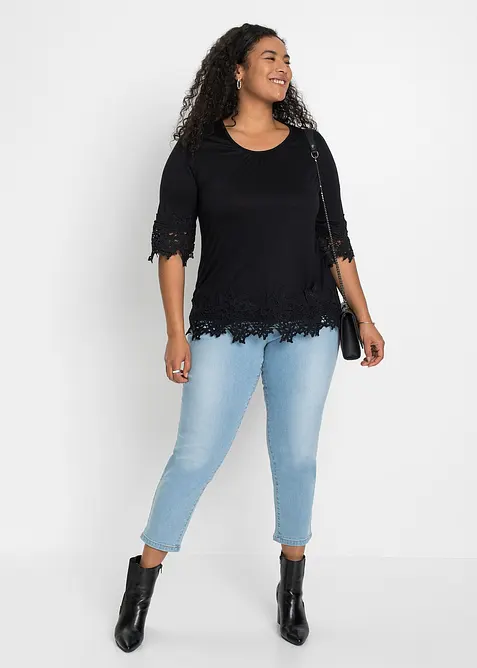 Shirt van viscose, bonprix