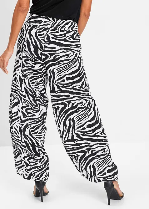 Palazzo broek van soepele viscose, bonprix