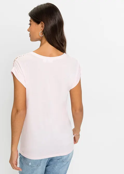 Shirt in een zachte viscosemix, bonprix