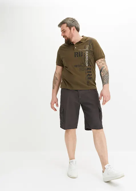 Cargo bermuda, loose fit, bonprix