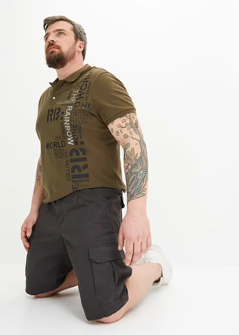 Cargo bermuda, loose fit, bonprix