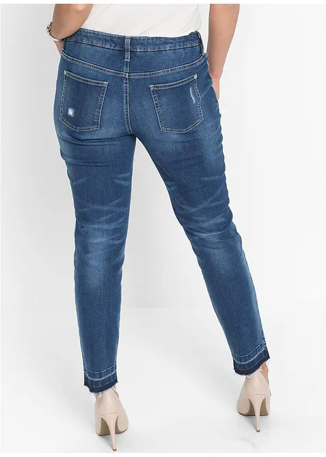 Skinny jeans low waist, cropped, bonprix