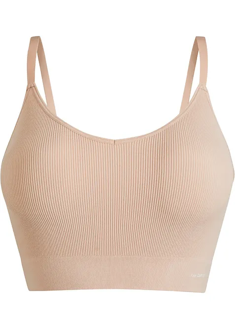 Feel Comfort naadloze, geribde bralette, bonprix